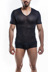 Joe Snyder V Neck Mesh
