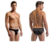 Black magic silk 6606 silk briefs with a smooth form-fitting design made for comfortable wear