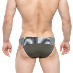Olive green and black striped swim trunks from metromalewear awesome bikini green 6514 26 for beachwear