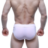 MetroMaleWear basic brief pink 5003-04 sleek light purple smooth form-fitting design with subtle elastic waistband