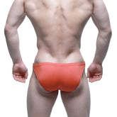 Orange metro malewear beatnik bikini coral 3603-58 athletic briefs with smooth form-fitting design