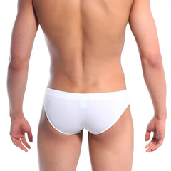MetroMaleWear Bella Swim bikini white briefs with smooth form-fitting design for comfortable swimwear use