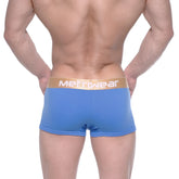 Blue metro malewear body boxer briefs with gold meltwear waistband for comfortable everyday use