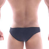MetroMaleWear Capri Bikini black briefs with a smooth, form-fitting design for comfortable daily wear