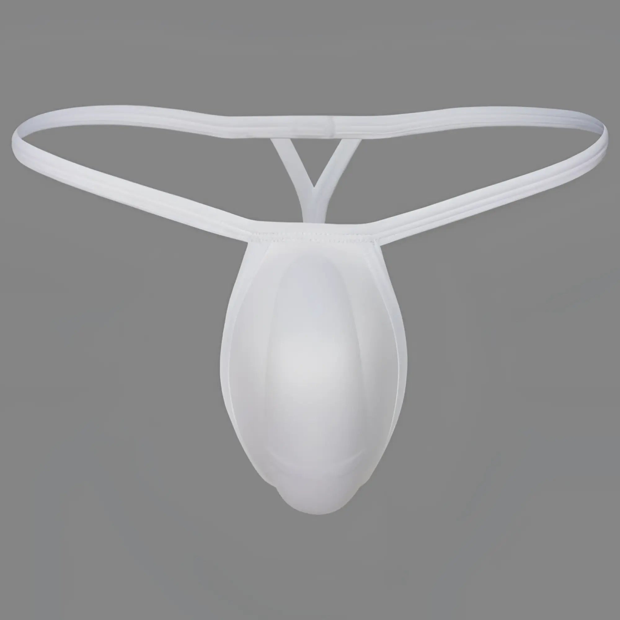 White translucent mesh MetroMaleWear cock bra thong with smooth form-fitting design for a sleek fit