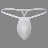 White translucent mesh MetroMaleWear cock bra thong with smooth form-fitting design for a sleek fit