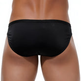 Metro male wear continente brief black 2226-20 smooth form fitting black briefs ideal for everyday comfort
