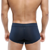 MetroMaleWear Deseo boxer dark blue athletic briefs with smooth stretchable fabric and contoured waistband