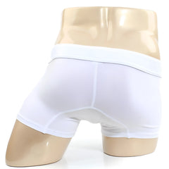 MetroMaleWear Deseo boxer white briefs with smooth form fitting design and elastic waistband for comfortable wear