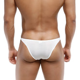 MetroMaleWear fria bikini detachable white briefs with sleek minimalist design and smooth form-fitting fabric