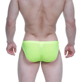 Bright neon green mesh swim trunks metro malewear green light bikini 5103-m08 for swimming and beachwear