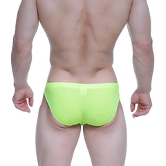 Bright neon green mesh swim trunks metro malewear green light bikini 5103-m08 for swimming and beachwear