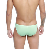 MetroMaleWear Malon bikini green 3603-13 mint green briefs with smooth, form-fitting design