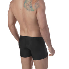 MetroMaleWear Minimo black briefs with smooth, form-fitting fabric and a low-rise waistband for comfortable wear