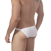 White cotton briefs metroMalewear modern bikini 4004-00 with a smooth form-fitting design for comfortable wear