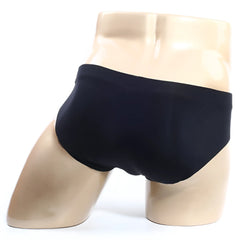 Metro male wear naked brief black 6303-20 smooth black briefs with a form-fitting design for comfortable everyday wear
