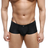 MetroMaleWear Naked Trunk Black 6313-20 black men’s briefs with sleek form-fitting design and subtle white logo on waistband