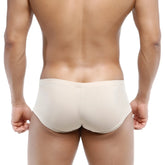 Beige metroMalewear oscar boxer briefs with a smooth form-fitting design for comfortable everyday wear