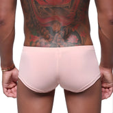 Pink athletic briefs metro male wear oscar boxer dusty pink 2125 02 with smooth form-fitting fabric and minimalist design