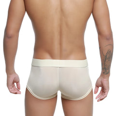 MetroMaleWear Pastel trunk nude 2026-80 cream-colored form-fitting briefs with smooth stretchy fabric and matching waistband