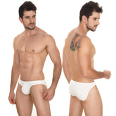 White cotton briefs MetroMaleWear Perfect Scene Askin bikini designed for comfort and everyday use