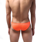 Bright orange mesh briefs metro_male_wear puente bikini neon orange 3603-14 front view