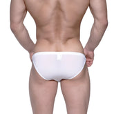 MetroMaleWear SUP bikini white seamless form-fitting briefs designed for comfort and smooth fit