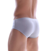 MetroMaleWear swim brief plata 4914-10 white briefs with smooth form-fitting design for comfortable swimwear use