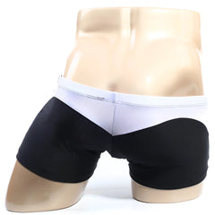 MetroMaleWear ultra square cut black and silver boxer briefs with sleek modern design for comfortable everyday wear
