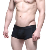 Black mens briefs metro male wear upholes short boxer black 3030-20 with textured waistband and mev logo