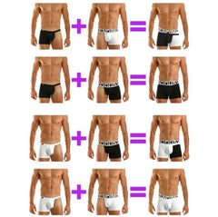 Modus Vivendi Twin Mini Boxer Brief Unterwäsche Weiß 04421 Größe L