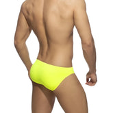 Neon swim bikini bright neon yellow swim trunks made of quick-dry fabric for beach and pool use