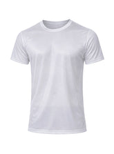 T-shirt à col rond en tricot de nylon