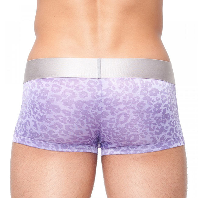 Papi Wild Thing Jaquard Techno Brazilian Trunks Boxer Brief Underwear Purple 668551 Size L Papi Wild Thing Jaquard Techno Brazilian Trunks Boxer Brief Underwear Purple 668551 Size L