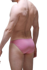 PetitQ bikini dome cameo pink pink athletic briefs with smooth form-fitting fabric for activewear use