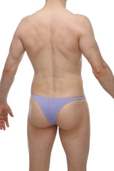 Lavender-colored petitq bikini plellis lilac thong made of smooth stretch fabric with a form-fitting design