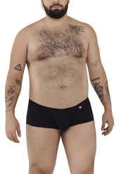 Black pikante PIK 0976X angola trunks briefs with small red logo on waistband in comfortable fabric