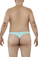 Light blue seamless pikante PIK 0978X angola thong with smooth fabric shown from the back side