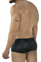 Black glossy-finish pikante PIK 2116 candy trunks briefs with sleek form-fitting design