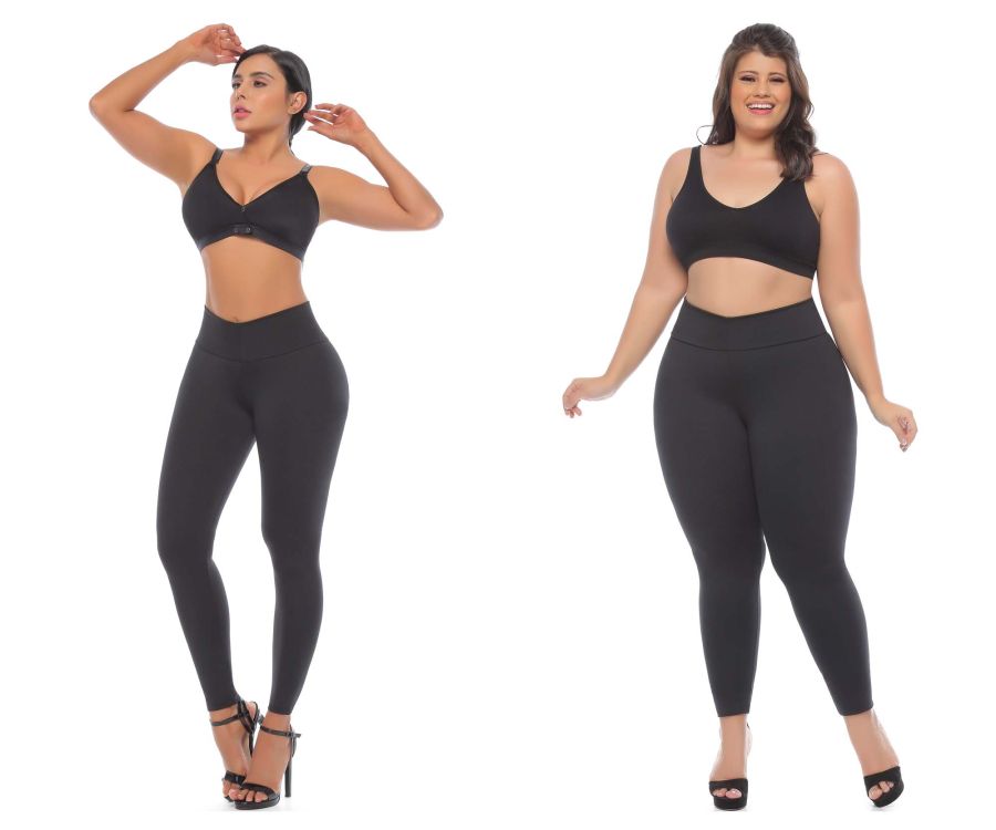 365me Shapewear G008 Leggings Luna Farbe Schwarz
