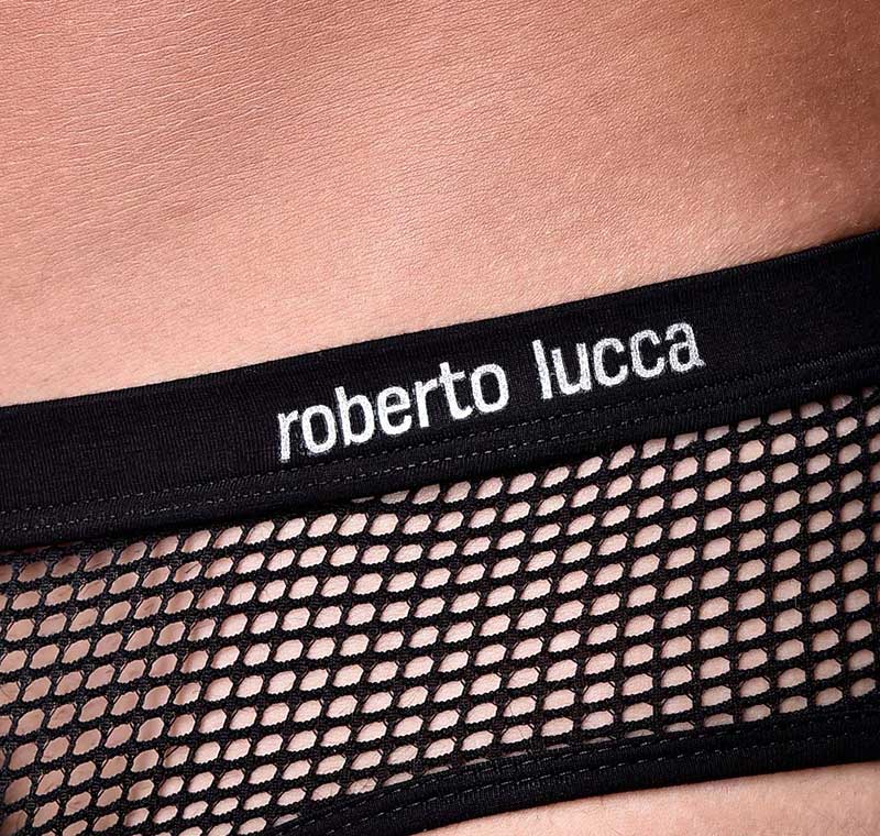 Roberto Lucca Mesh Trunk Unterwäsche Schwarz 80043-00220 Größe L Roberto Lucca Mesh Trunk Unterwäsche Schwarz 80043-00220 Größe L