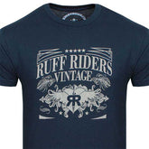Ruff Riders Legacy Short Sleeved T Shirt Navy Size M