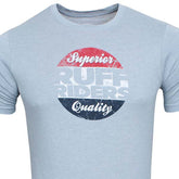 T-shirt à manches courtes de marque Ruff Riders Superior Bleu clair Taille S
