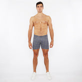 PRINTED STRETCH KNIT SHORT