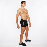 VAULT GYM-TECH SHORT W/ 3 COLOR HEAT WELD ZIPPERS