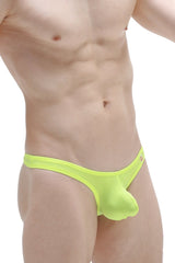 String Dome Prune Jaune Fluo