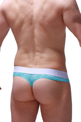 String Hole Cockring Marbre Vert