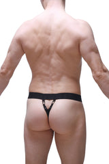 String Pinces Dentelle Marine