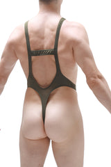 Bodythong Aunou Prune Olive