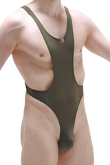 Bodythong Aunou Prune Olive